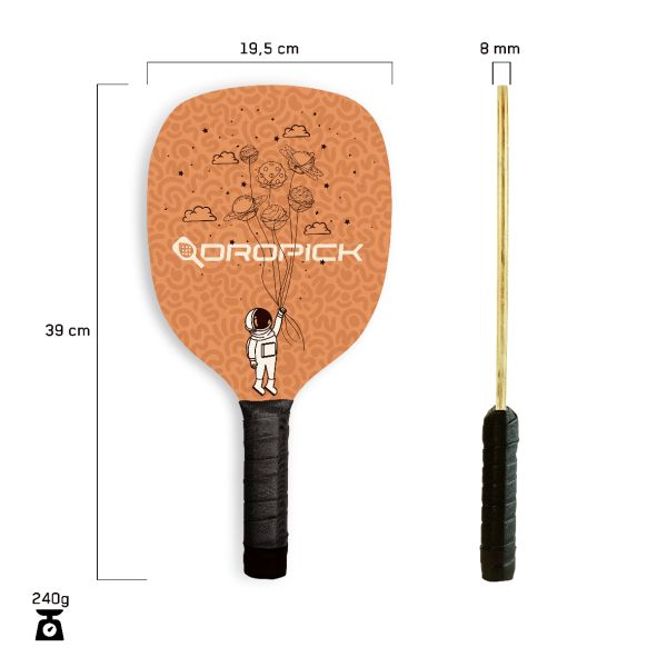 Astronot Pickleball Ahşap Pickleball Raketi